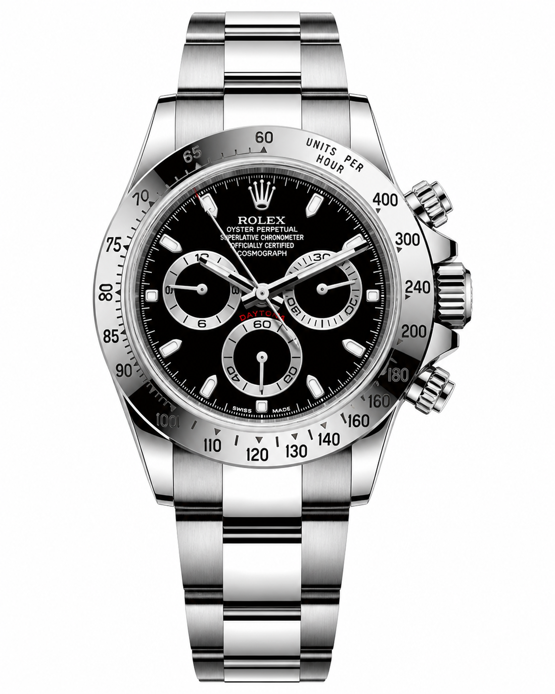 Rolex Daytona – Steel Black Dial Chronograph