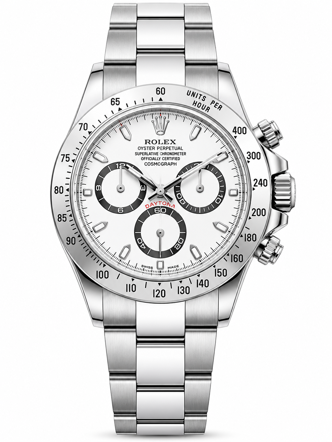 Rolex Daytona – Steel White Dial Chronograph