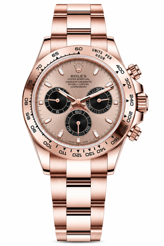 Rolex Daytona – Rose Gold Pink Black Dial