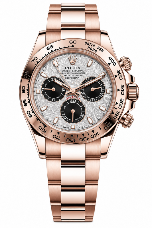 Rolex Daytona – Rose Gold White Meteorite Dial 40mm