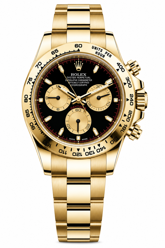 Rolex Daytona – Paul Newman Yellow Gold Black Dial