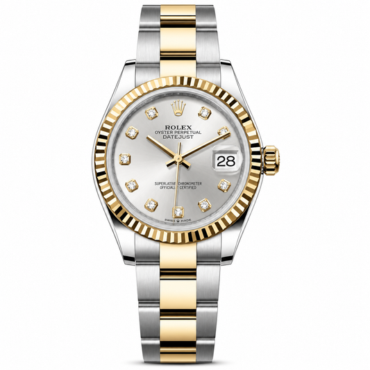 Rolex Datejust 31 – Two Tone Silver Diamond Dial