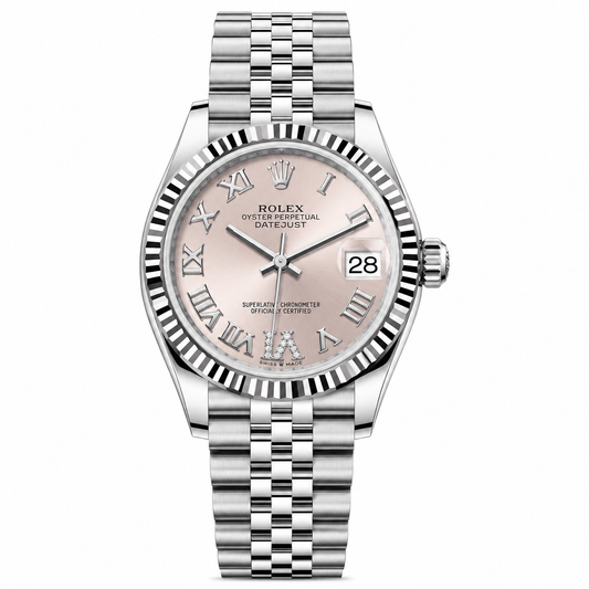 Rolex Datejust – Pink Roman Dial 31MM