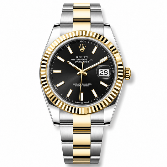 Rolex Datejust Black Dial 41mm Oyster