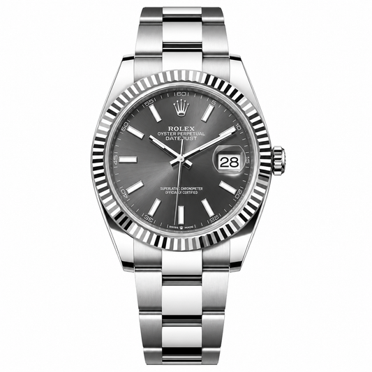 Rolex Datejust Slate Grey Dial Oyster 41mm