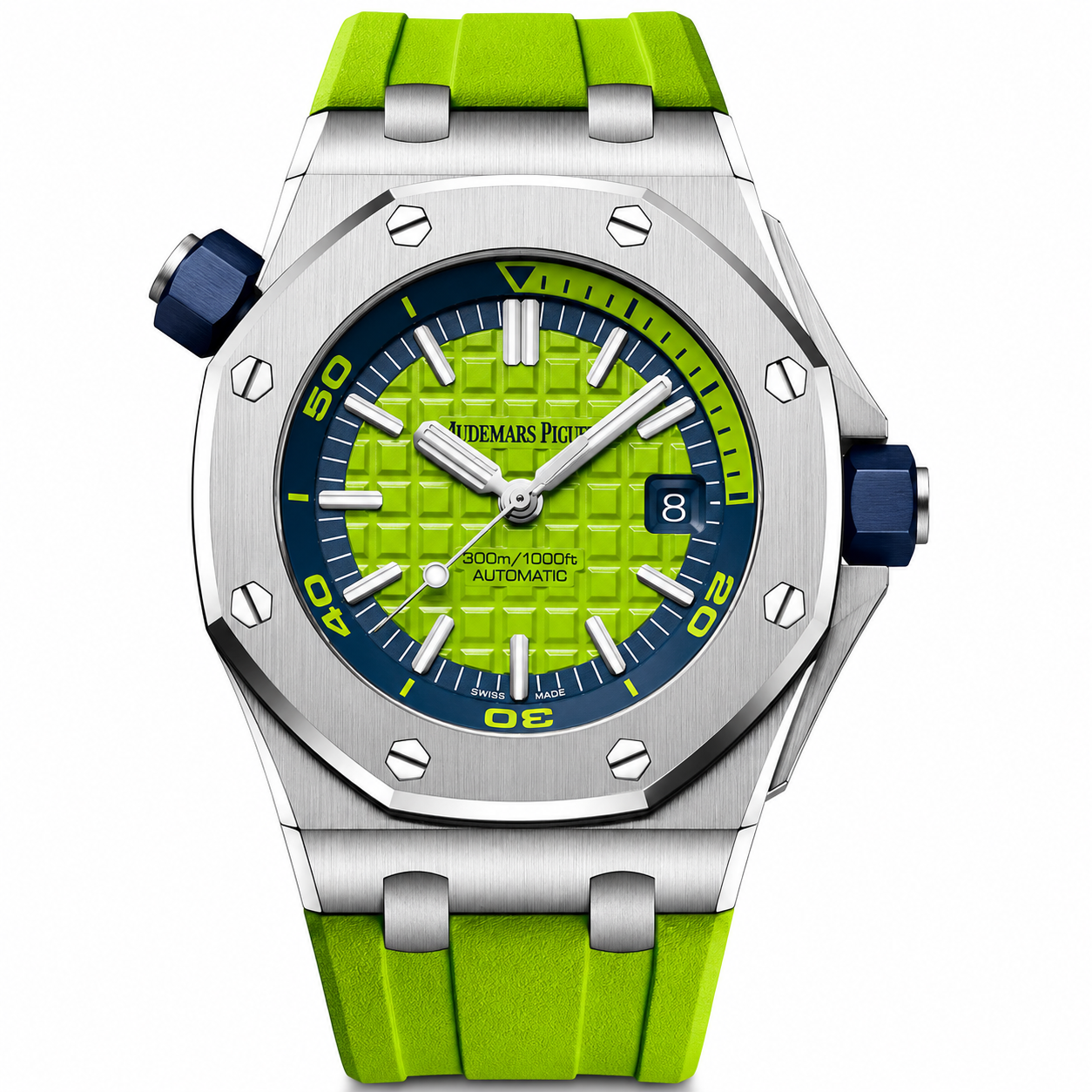 Audemars Piguet Royal Oak Offshore Diver — Electric Lime Edition