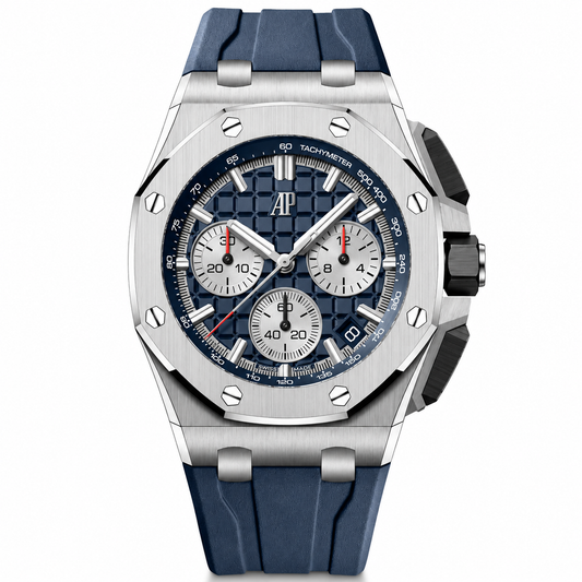 Audemars Piguet Royal Oak Offshore Chronograph — Blue / Silver Sport Edition