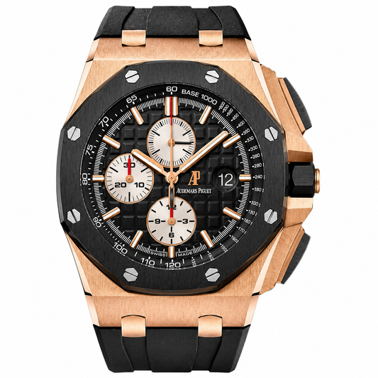 Audemars Piguet Royal Oak Offshore Chronograph — Rose Gold / Black “Casino Royals” Edition