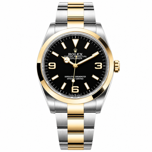 Rolex Explorer 36 Two-Tone — Steel & Gold