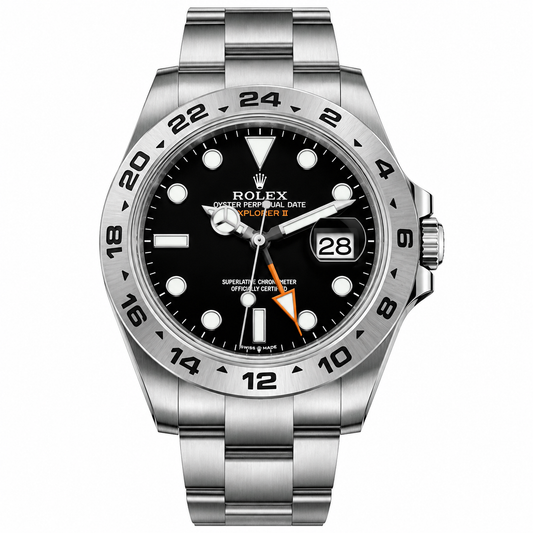 Rolex Explorer II — Black Dial Gmt