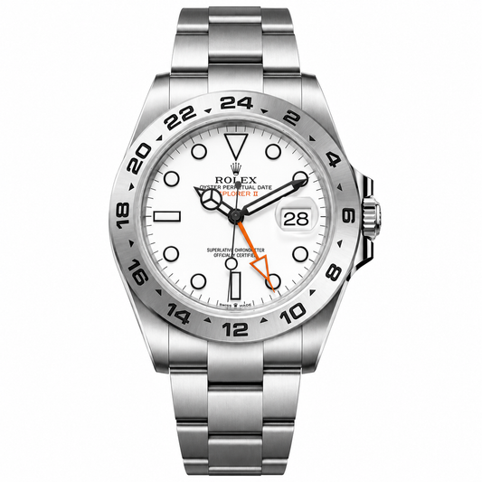 Rolex Explorer II Polar — White Dial Gmt