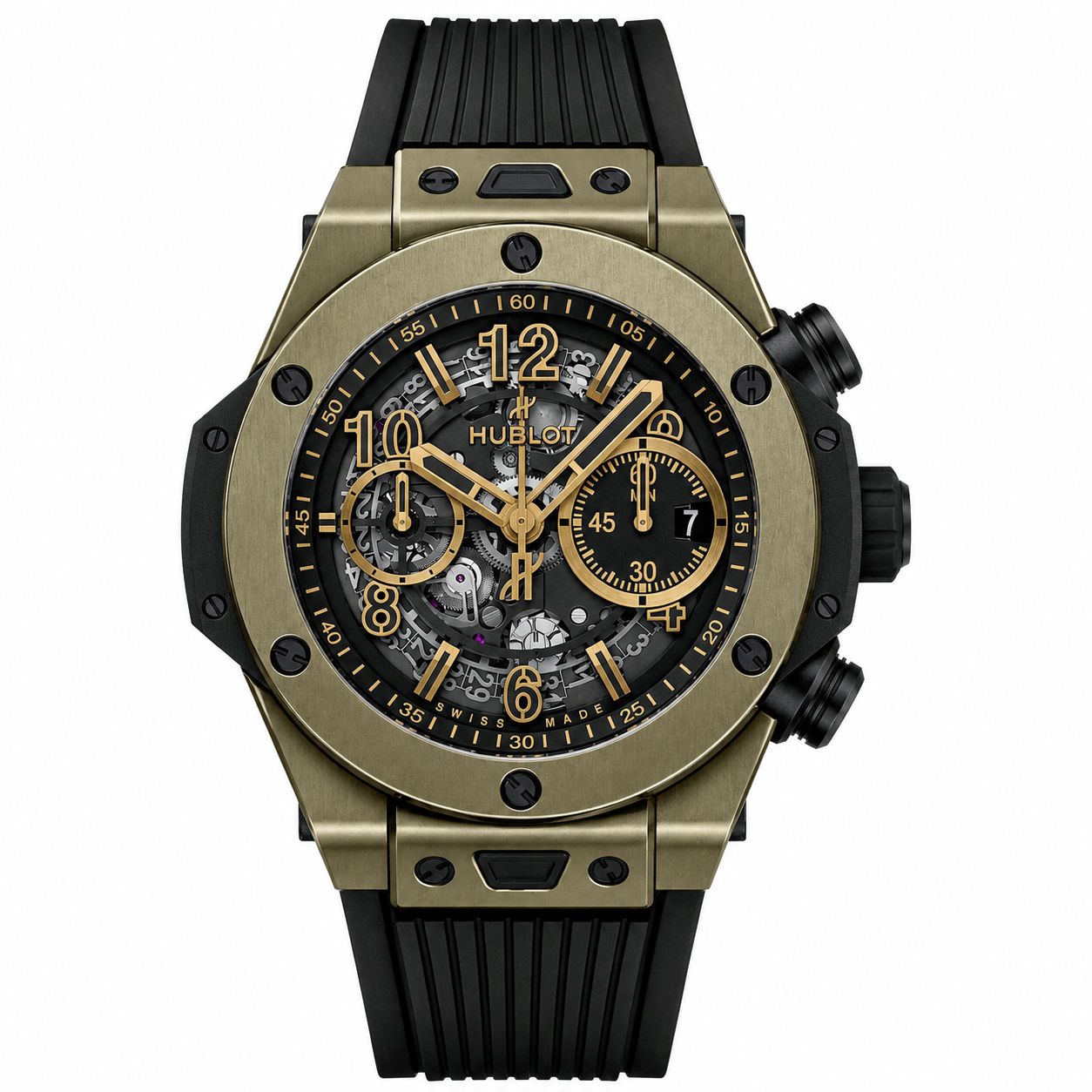 Hublot Big Bang Unico Bronze Gold Skeleton