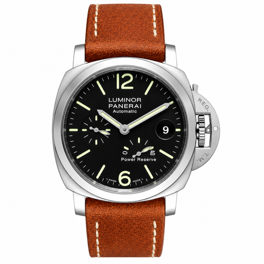 Panerai Luminor Power Reserve – Vintage Tan Strap Edition