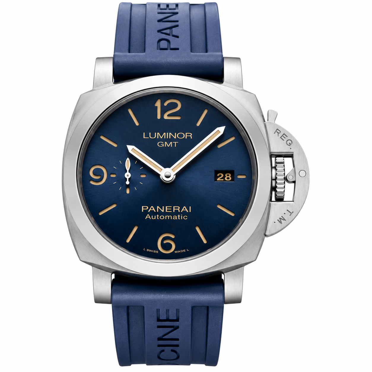 Panerai Luminor Gmt – Blu Mare Rubber Edition