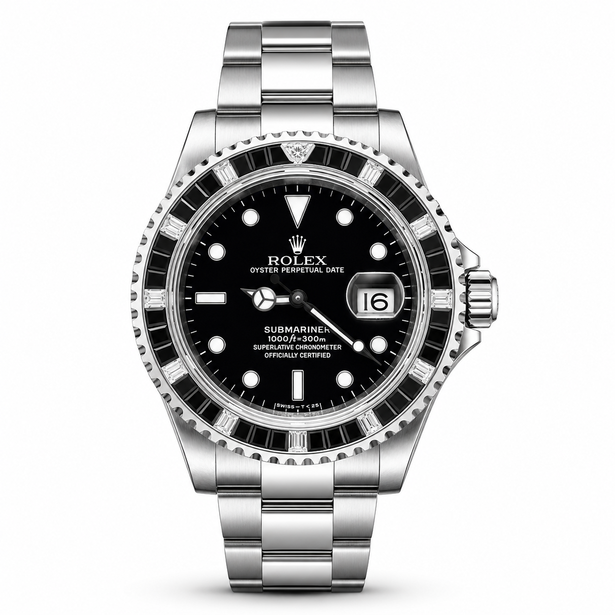 Rolex Submariner Date “Black Sapphire & Diamond Bezel Edition”
