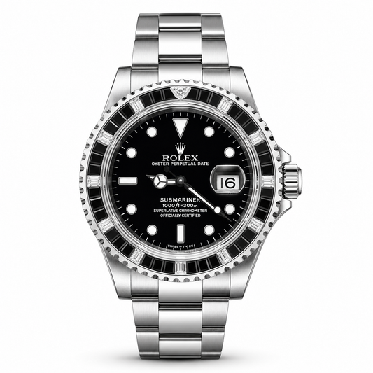 Rolex Submariner Date “Black Sapphire & Diamond Bezel Edition”