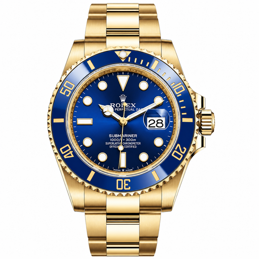 Rolex Submariner Date Yellow Gold “Blue Sunburst”