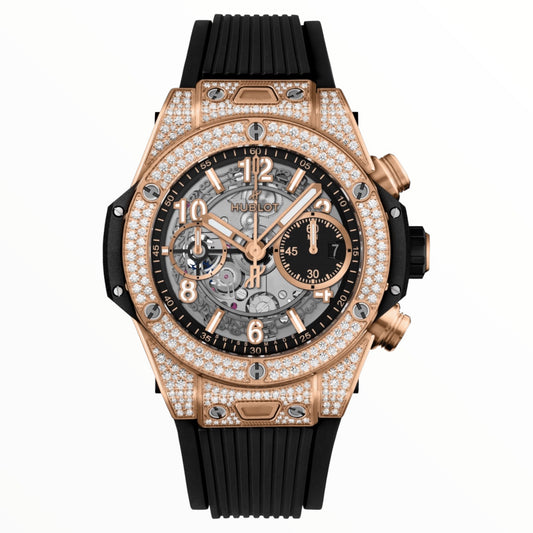 Unico King Gold Pave 42mm