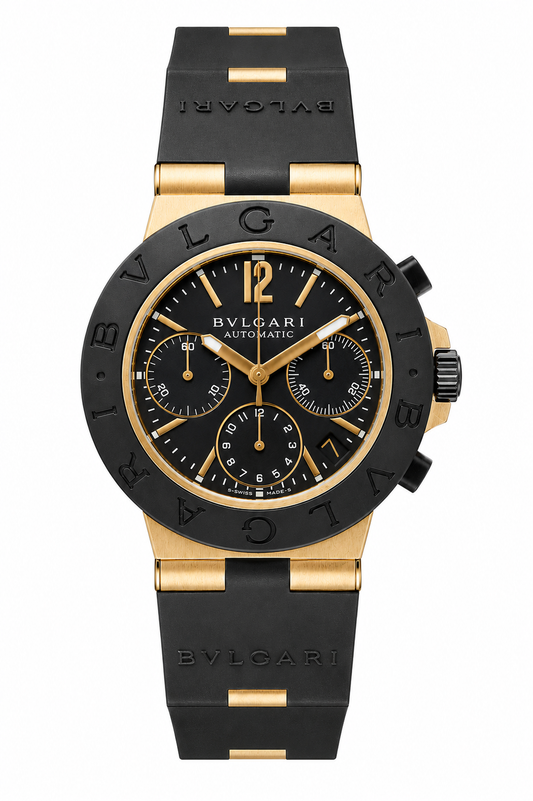 Bulgari Aluminium Chronograph Gold Edition