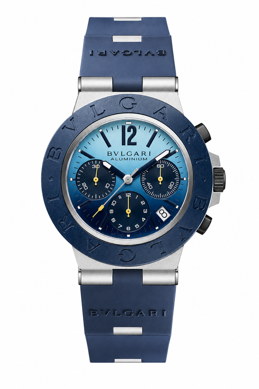 Bulgari Aluminium Chronograph Blue
