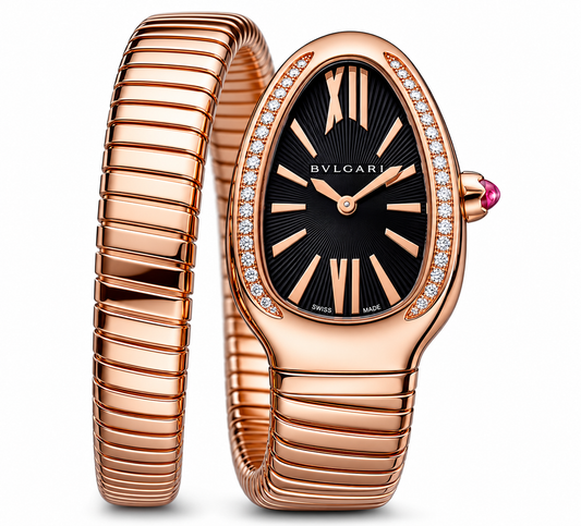 Bulgari Serpenti Tubogas Rose Gold Diamonds