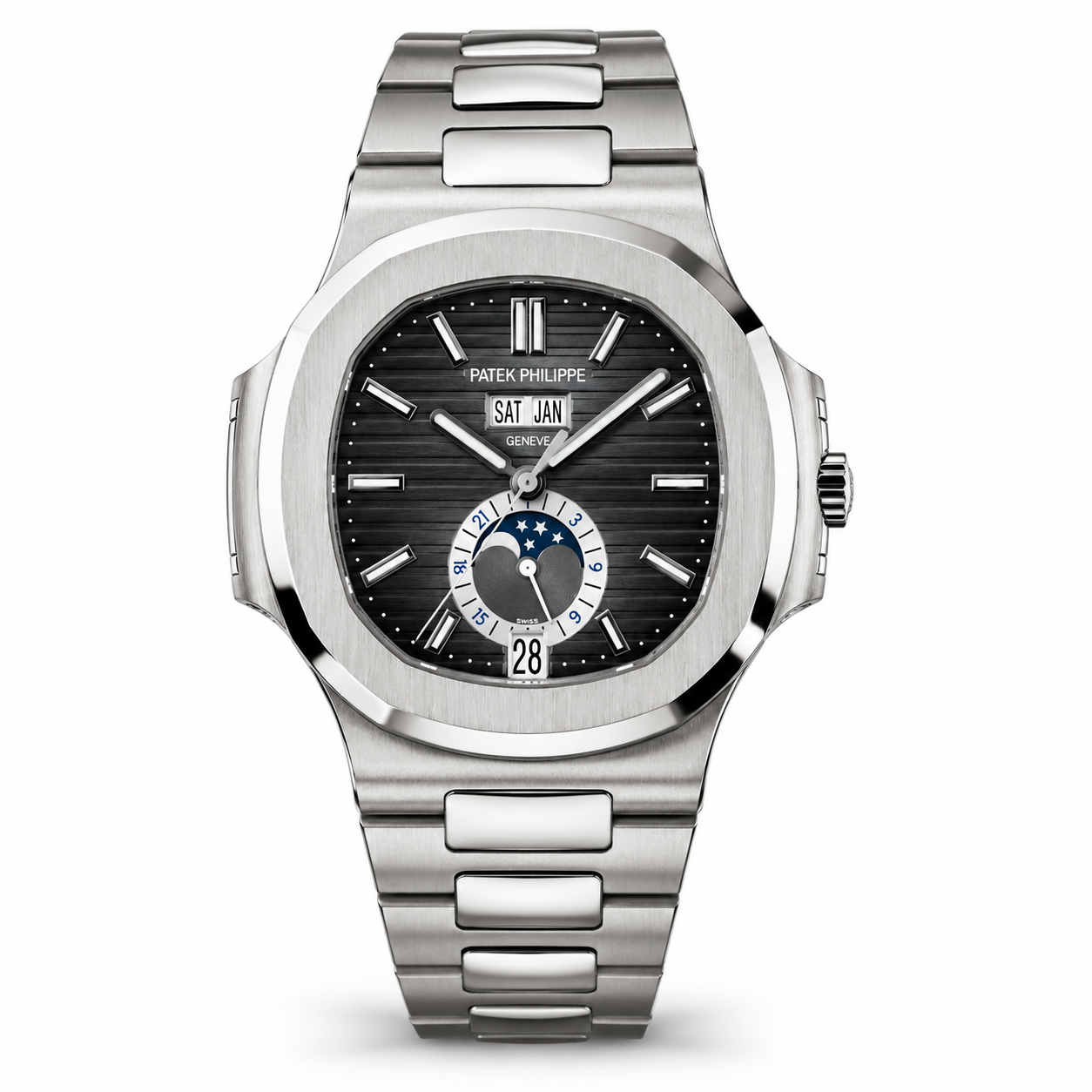 Patek Philippe Nautilus Annual Calendar Moonphase