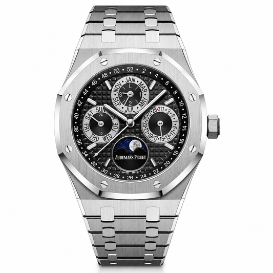 Audemars Piguet Royal Oak Perpetual Calendar Black Platinum