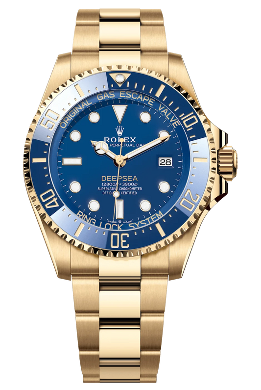 Rolex Sea-Dweller Yellow Gold Blue Dial 2024