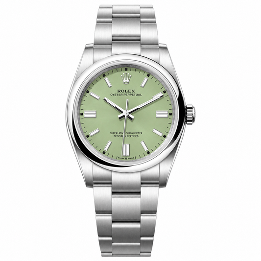 Rolex Oyster Perpetual 36mm Pistachio Dial