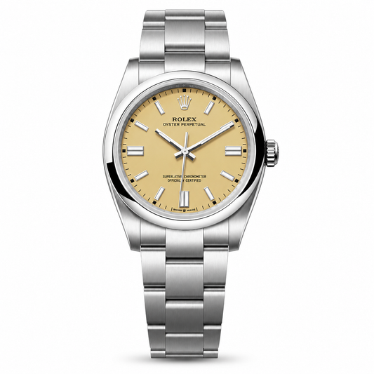 Rolex Oyster Perpetual 36mm Beige Dial
