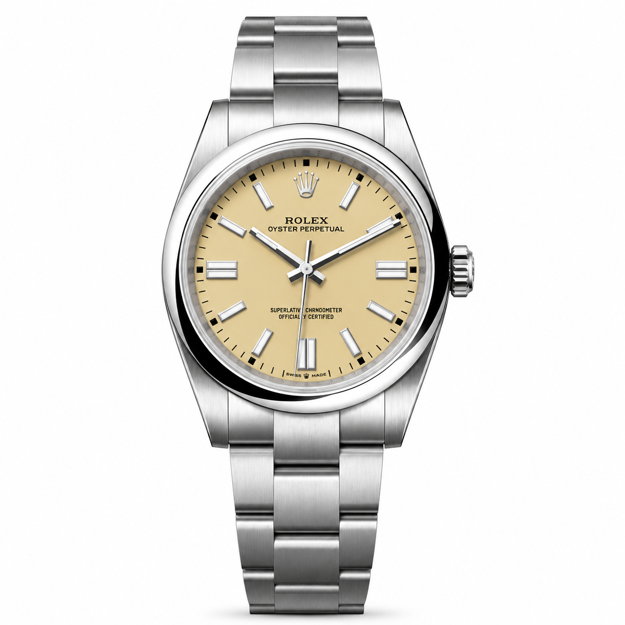Rolex Oyster Perpetual 41mm Beige Dial