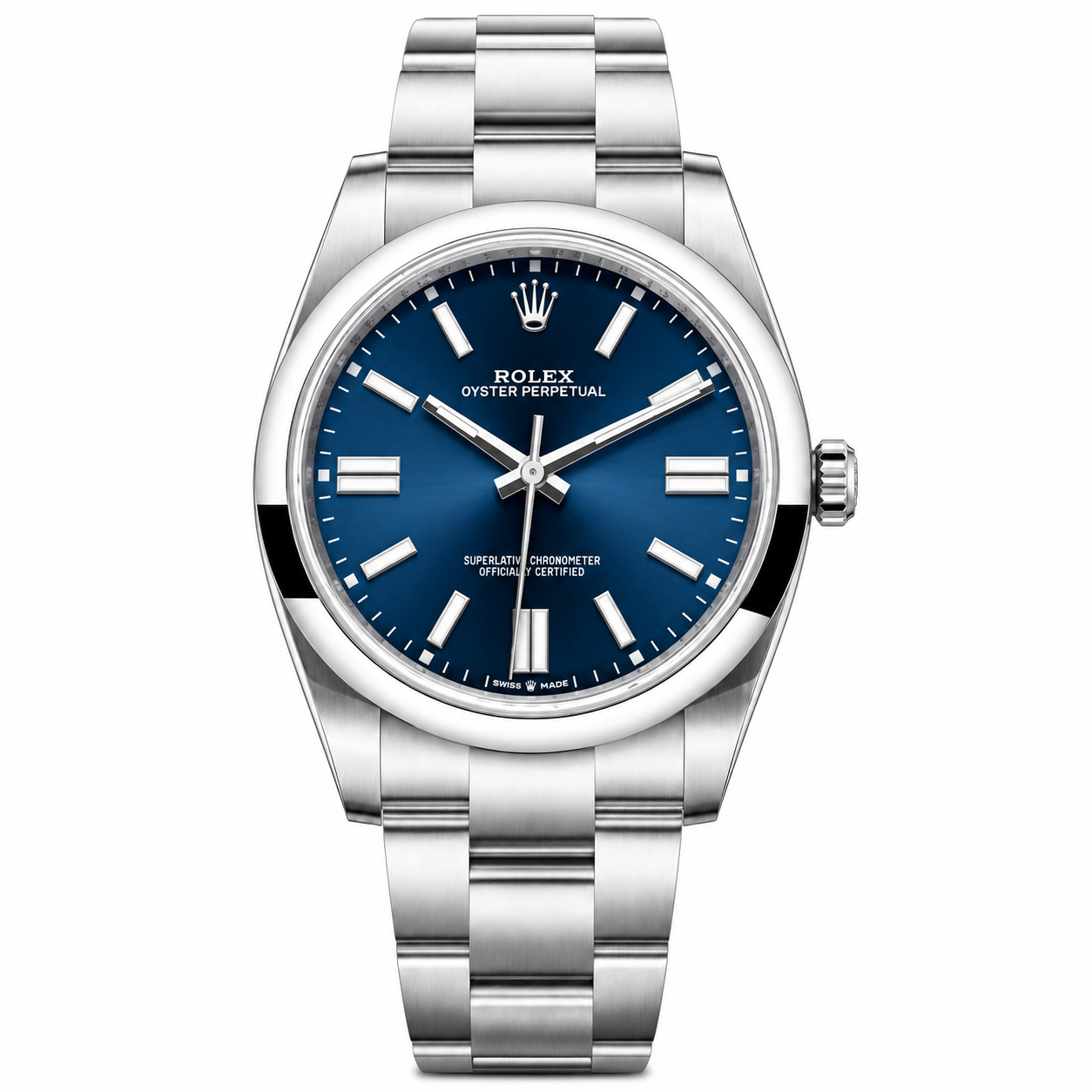 Rolex Oyster Perpetual 41mm Blue Dial