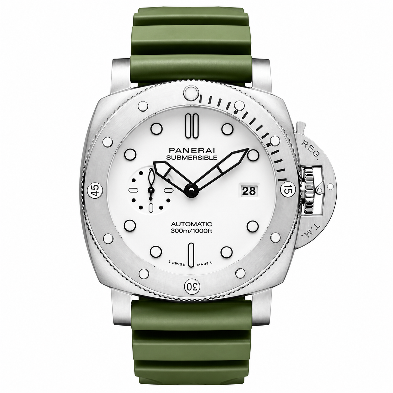 Panerai Submersible Quaranta Quattro White Dial