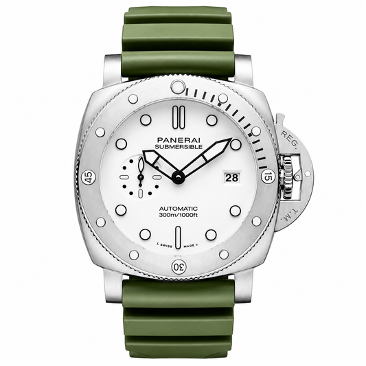 Panerai Submersible Quaranta Quattro White Dial
