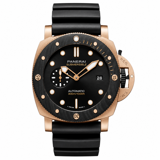 Panerai Submersible Goldtech™ 47mm Black Dial