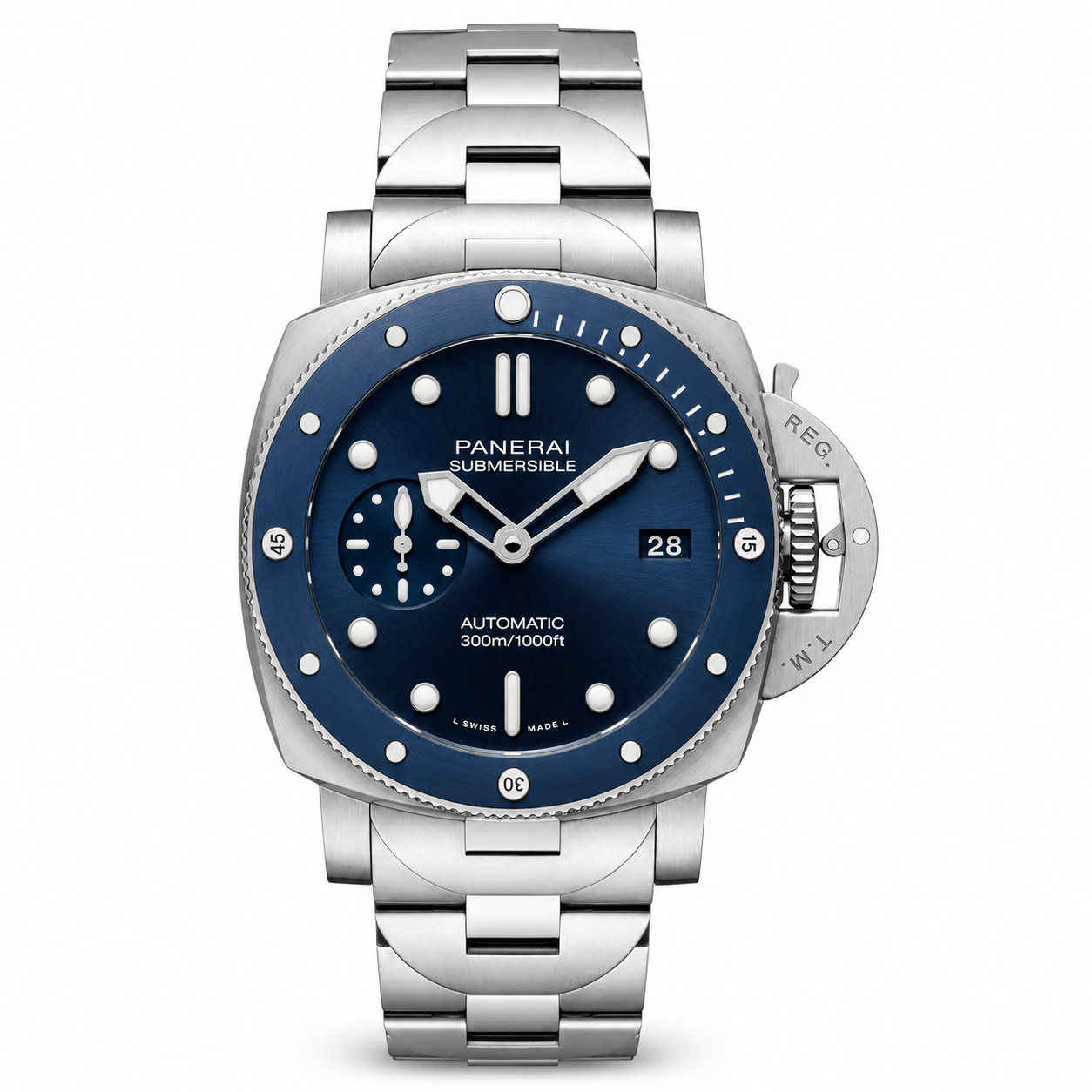 Panerai Submersible Blu Acciaio 44mm