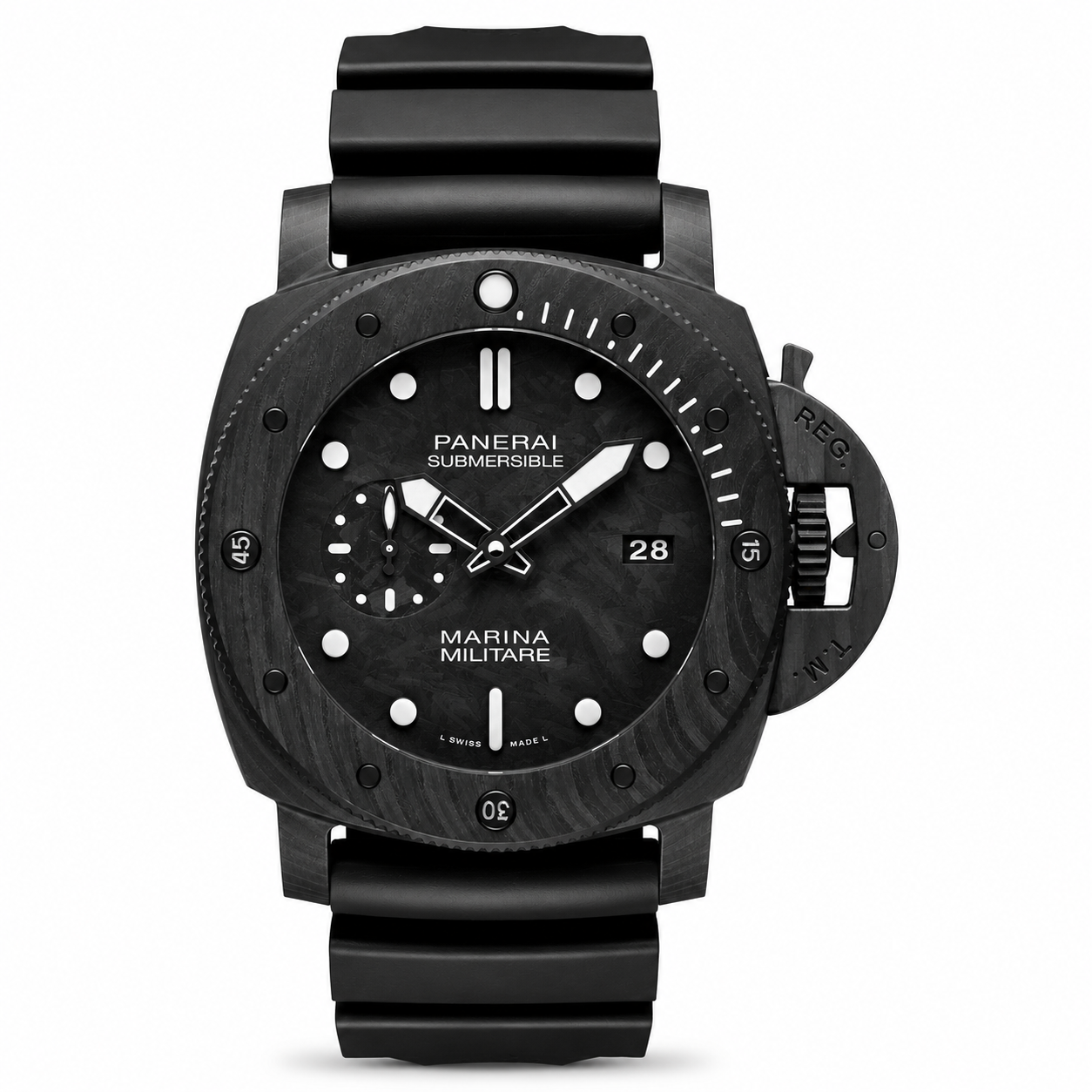 Panerai Submersible Marina Militare Carbon Shadow