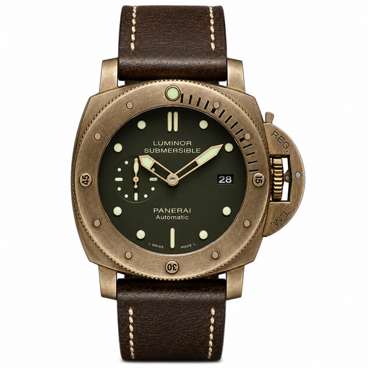 Panerai Luminor Submersible Bronzo Verde