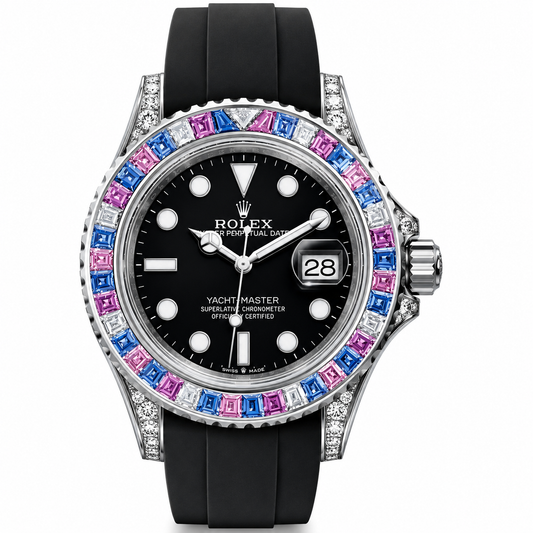 Rolex Yacht-Master Rainbow Gemset