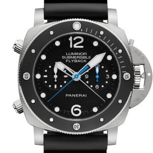 Panerai Luminor Submersible 1950 Flyback Automatic 47mm Black Dial