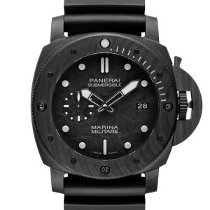 Panerai Submersible Marina Military Carbotech Black 47mm