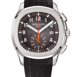 Patek Philippe Aquanaut Black Dial Chronograph Watch 42.2mm