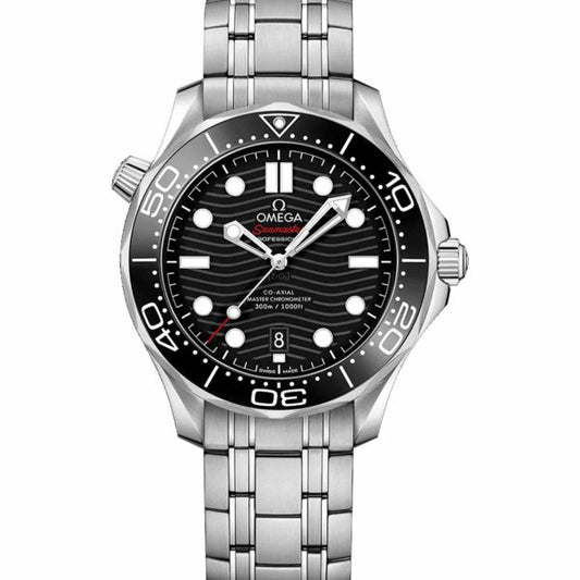 Omega Diver 300M CoAxial Master Chronometer Black Dial 42 mm