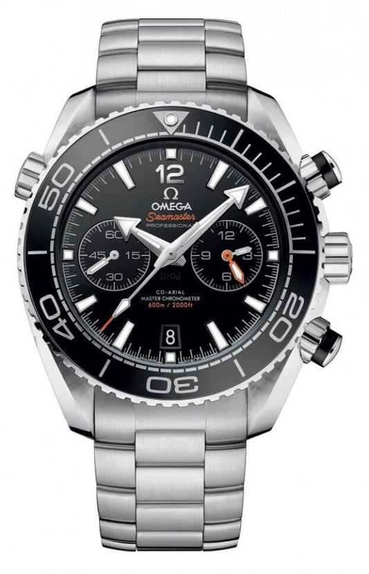 Omega Planet Ocean 600M CoAxial Master Chronografh Steel Black 45.5 mm