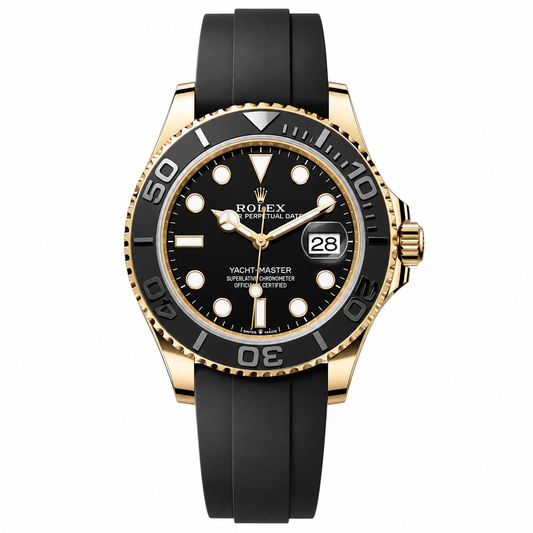 Rolex Yacht-Master 42 Yellow Gold Black Dial