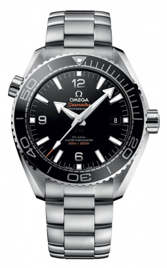 Omega Planet Ocean 600M CoAxial Master Chronometer Steel Black Dial 43.5mm