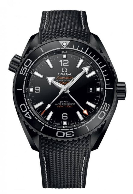 Omega Planet Ocean 600M CoAxial Master GMT Black 45.5 mm