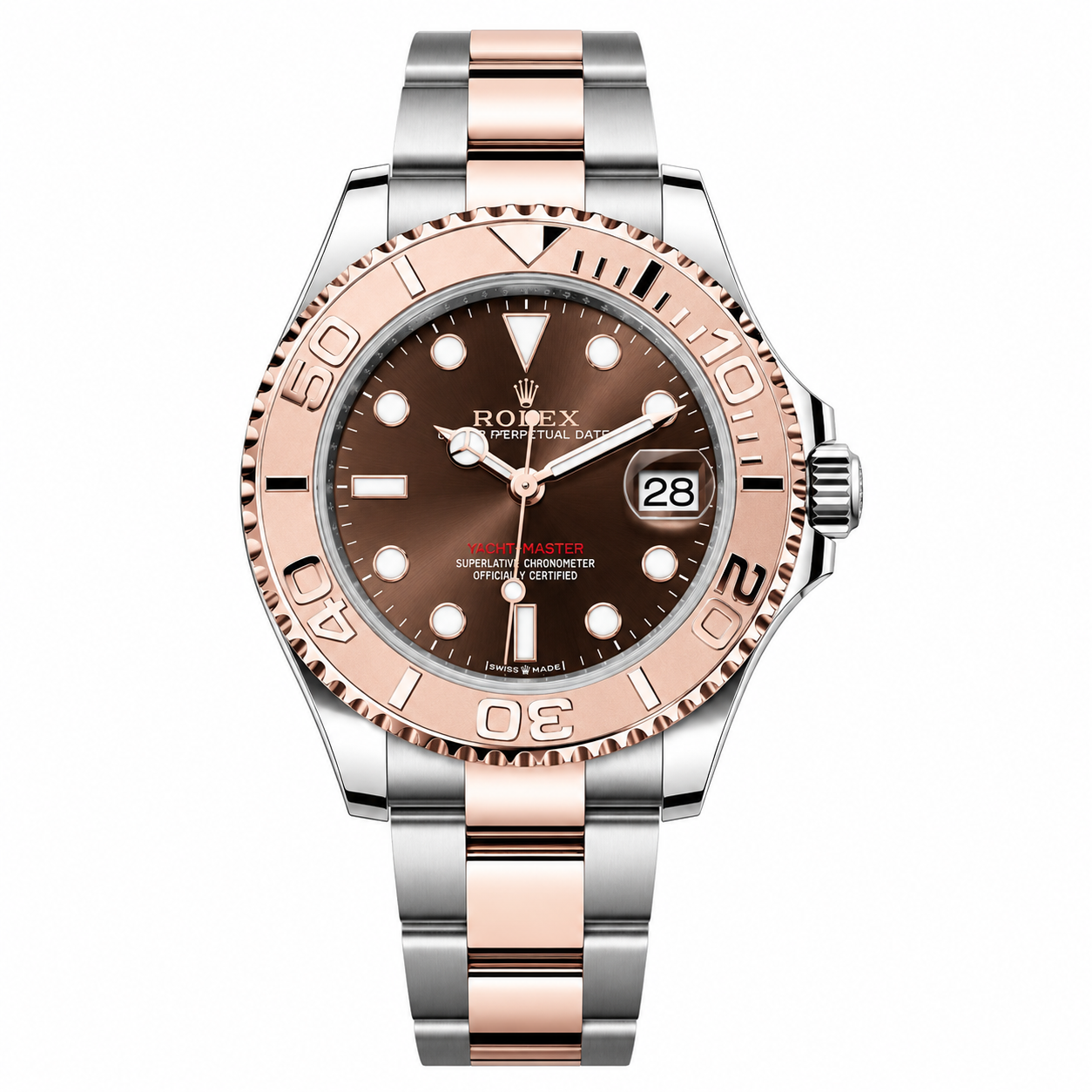 Rolex Yacht-Master Chocolate Dial Two-Tone