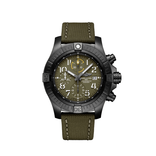 Breitling Avenger 45MM Night Mission DLC Green