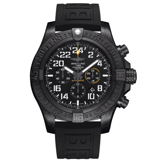 Breitling Avenger Hurricane Breitlight – Volcano Black Rubber Strap